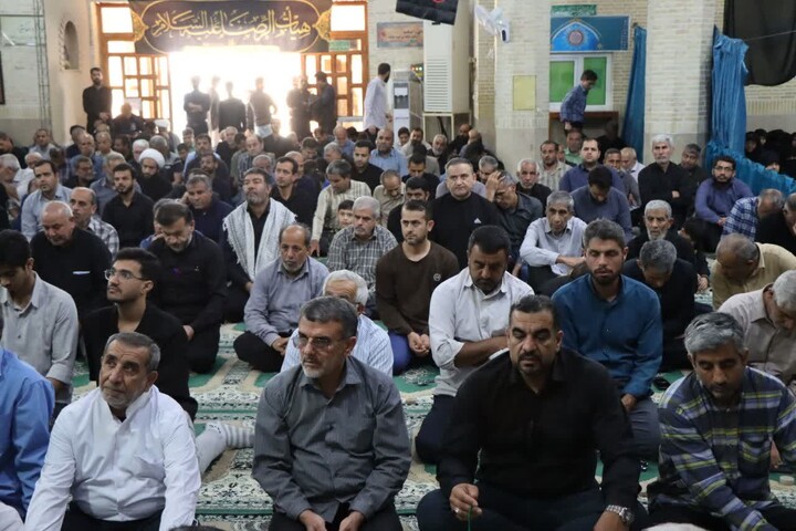 نماز جمعه عالی‌شهر به روایت تصویر