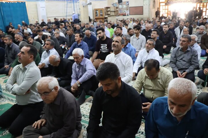 نماز جمعه عالی‌شهر به روایت تصویر
