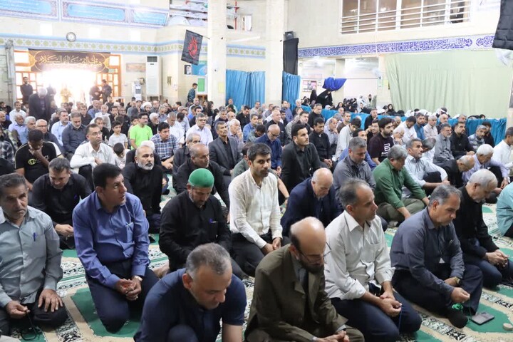 نماز جمعه عالی‌شهر به روایت تصویر