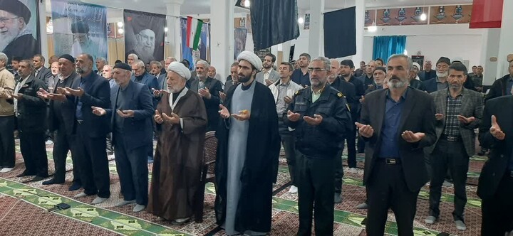 تصاویر / اقامه نماز عبادی سیاسی شهرستان دندی