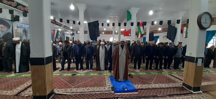 تصاویر / اقامه نماز عبادی سیاسی شهرستان دندی