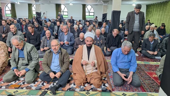 تصاویر / اقامه نماز عبادی سیاسی شهرستان ترکمنچای