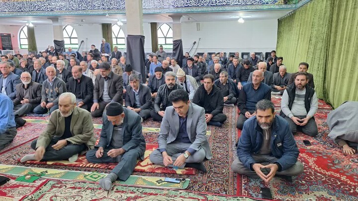 تصاویر / اقامه نماز عبادی سیاسی شهرستان ترکمنچای