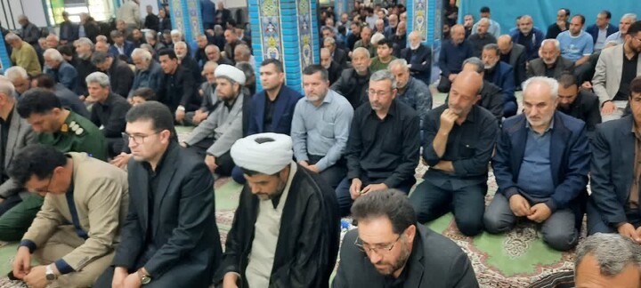تصاویر / اقامه نماز عبادی سیاسی شهرستان طارم