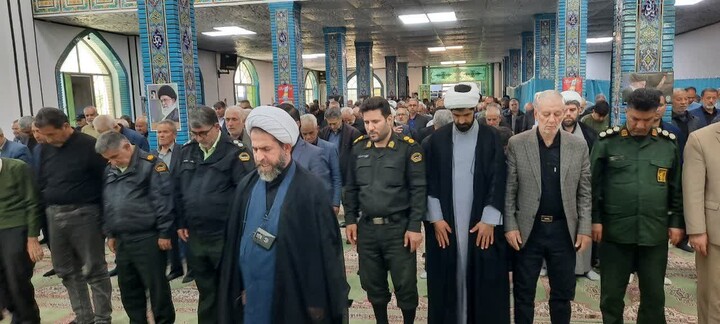 تصاویر / اقامه نماز عبادی سیاسی شهرستان طارم