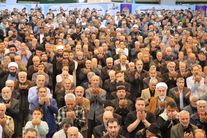 تصاویر/ اقامه نماز عبادی سیاسی جمعه در اسلامشهر