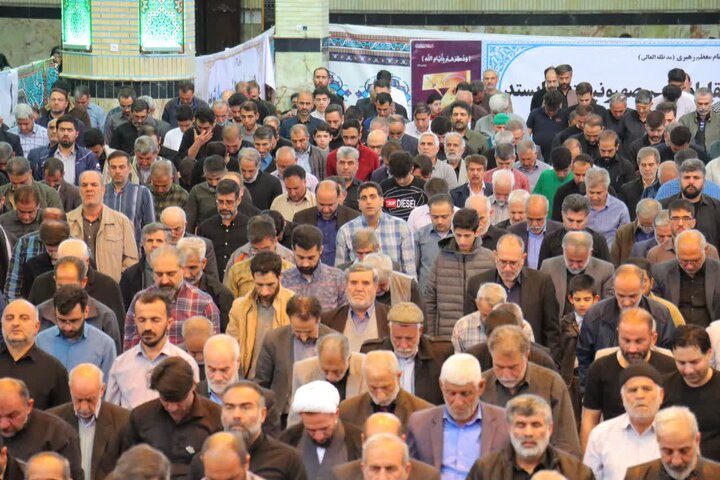 تصاویر/ اقامه نماز عبادی سیاسی جمعه در اسلامشهر
