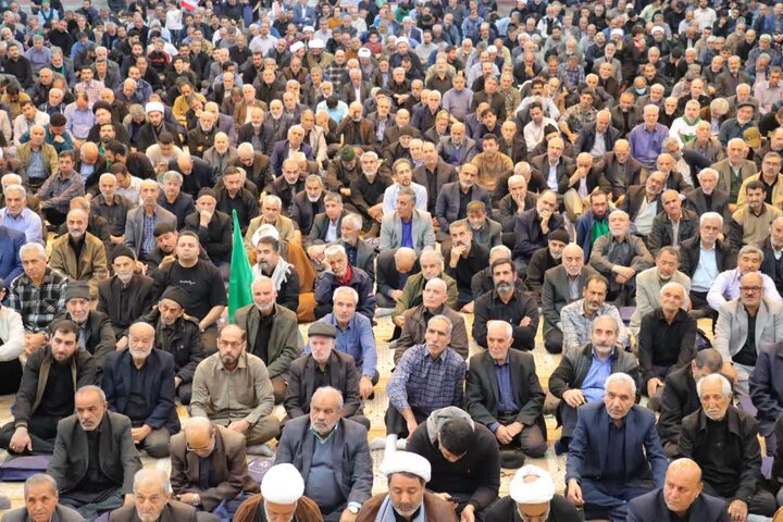 تصاویر/ اقامه نماز عبادی سیاسی جمعه در اسلامشهر