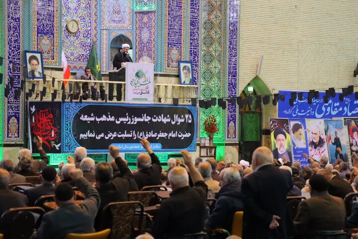 تصاویر/ اقامه نماز عبادی سیاسی جمعه در اسلامشهر