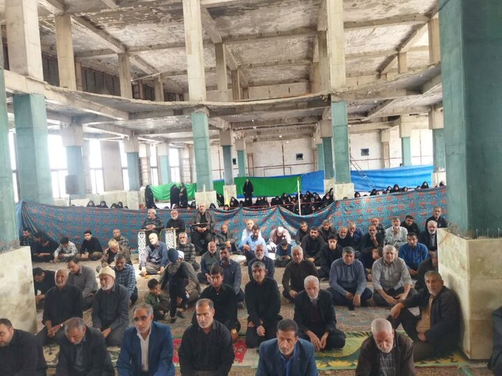 تصاویر/ اقامه نماز جمعه در شهر محی‌آباد