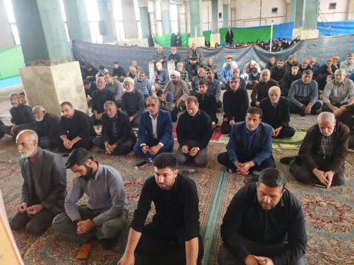تصاویر/ اقامه نماز جمعه در شهر محی‌آباد