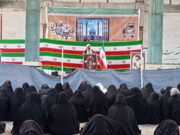 تصاویر/ اقامه نماز جمعه در شهر محی‌آباد