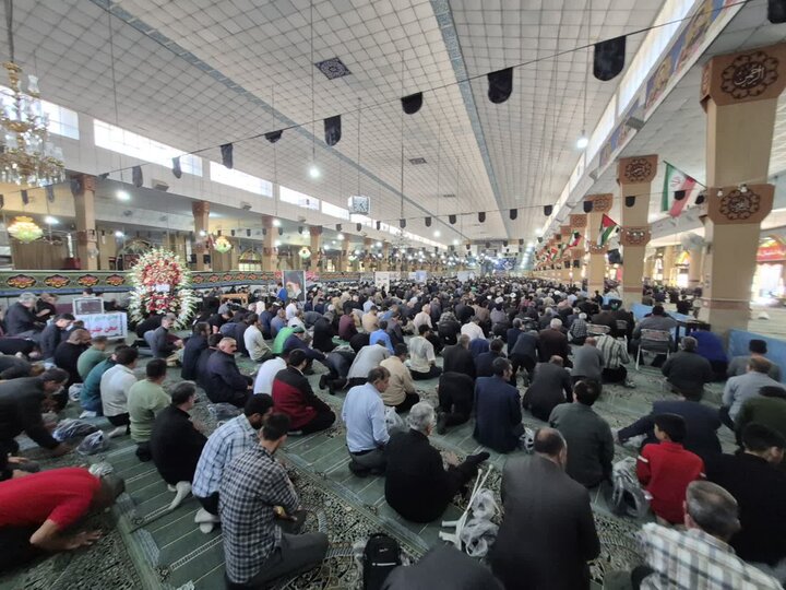 تصاویر/ اقامه نماز جمعه در پاکدشت