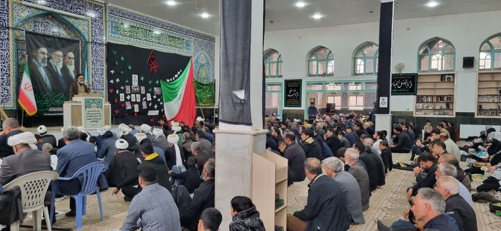 تصاویر| نماز جمعه عبادی ، سیاسی سربیشه