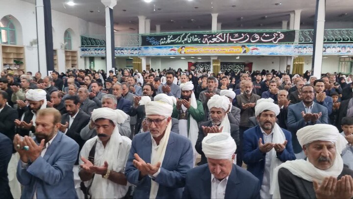 تصاویر| نماز جمعه عبادی ، سیاسی سربیشه