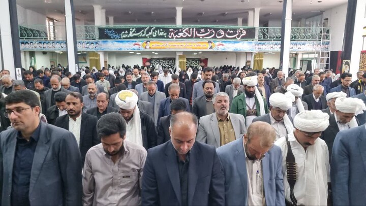 تصاویر| نماز جمعه عبادی ، سیاسی سربیشه