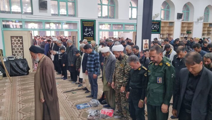 تصاویر| نماز جمعه عبادی ، سیاسی سربیشه