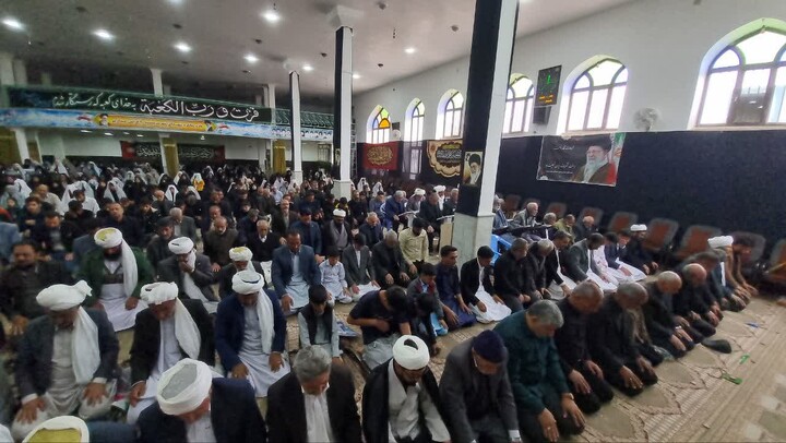 تصاویر| نماز جمعه عبادی ، سیاسی سربیشه