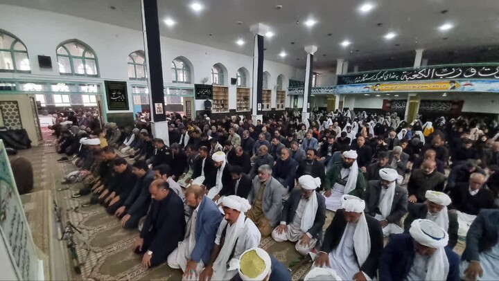 تصاویر| نماز جمعه عبادی ، سیاسی سربیشه