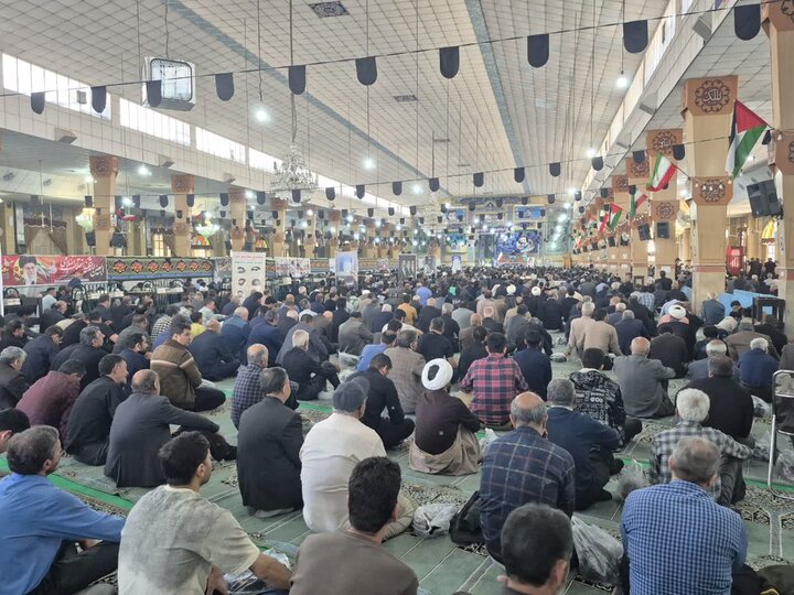تصاویر/ اقامه نماز جمعه در پاکدشت