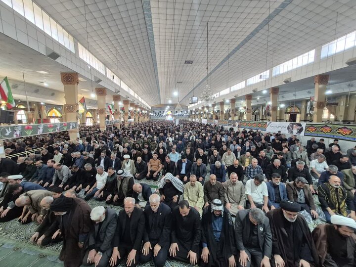 تصاویر/ اقامه نماز جمعه در پاکدشت
