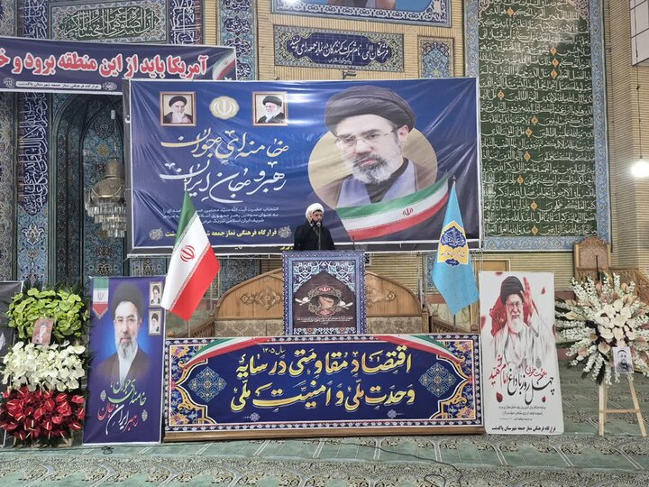 تصاویر/ اقامه نماز جمعه در پاکدشت