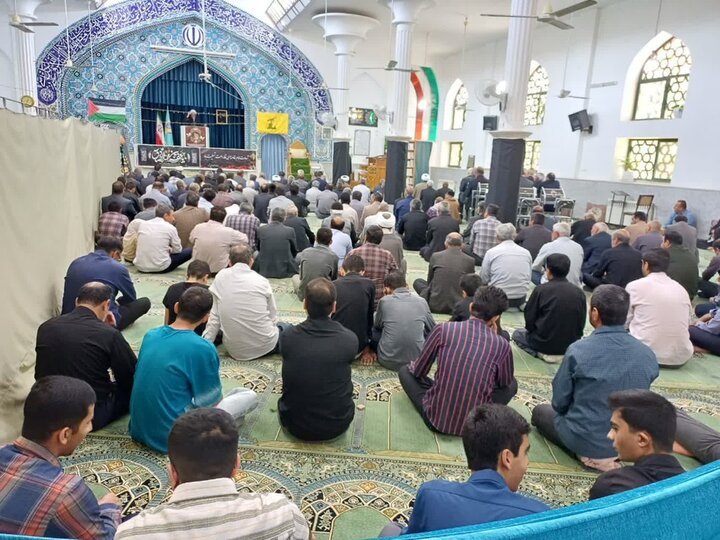 تصاویر/ اقامه نماز جمعه در امین‌شهر