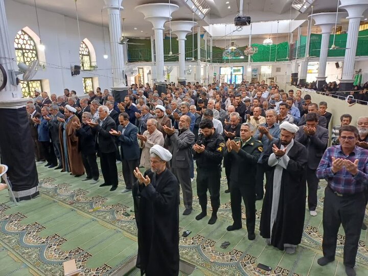 تصاویر/ اقامه نماز جمعه در امین‌شهر