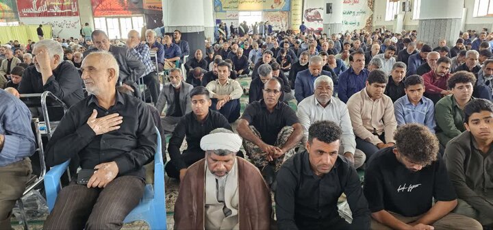 تصاویر/ اقامه نماز جمعه در شهر جیرفت