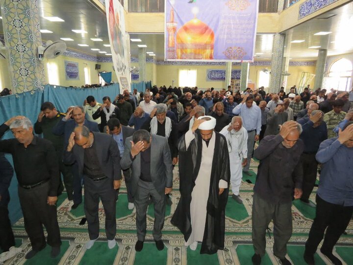 تصاویر/ اقامه نماز جمعه در شهر فاریاب