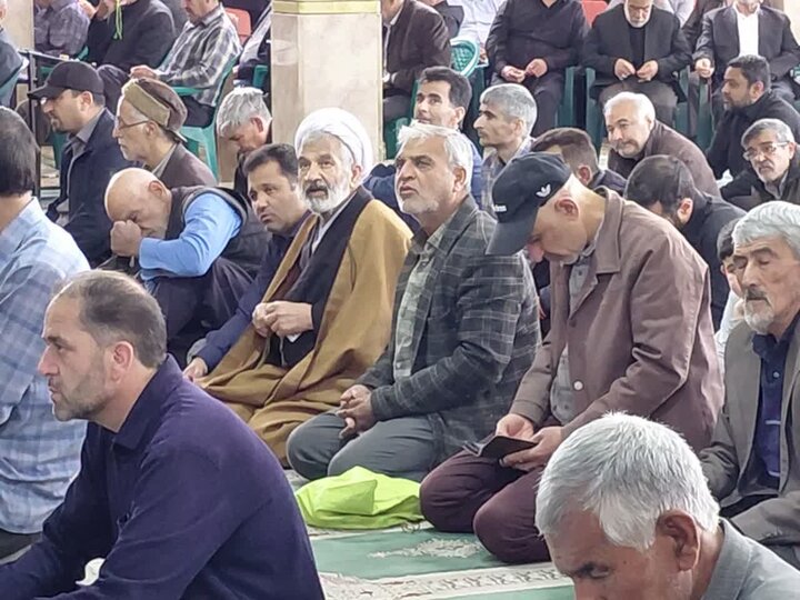 تصاویر/ اقامه نماز جمعه در شهر اختیارآباد