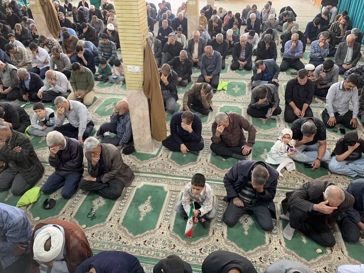 تصاویر/ اقامه نماز جمعه در شهر اختیارآباد