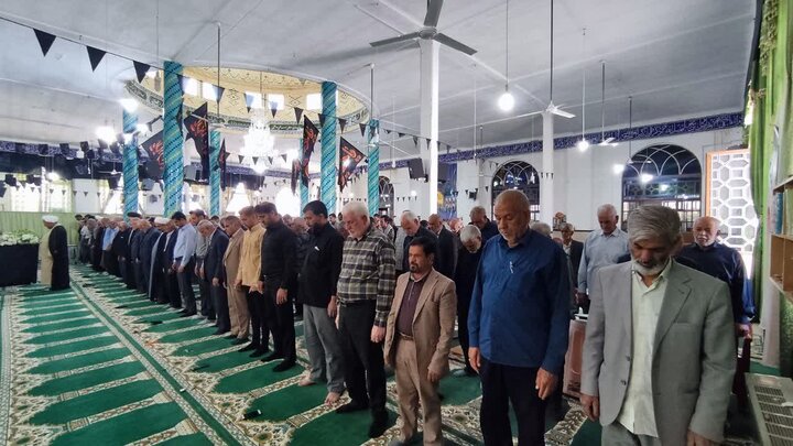 تصاویر/ اقامه نماز جمعه در شهر بهرمان