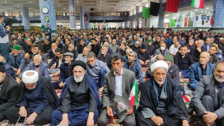 تصاویر| نماز جمعه عبادی سیاسی بیرجند