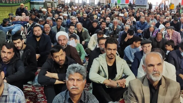 تصاویر| نماز جمعه عبادی سیاسی بیرجند