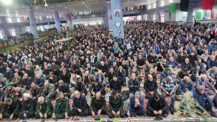 تصاویر| نماز جمعه عبادی سیاسی بیرجند