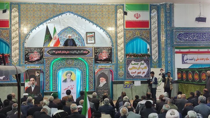 تصاویر| نماز جمعه عبادی سیاسی بیرجند