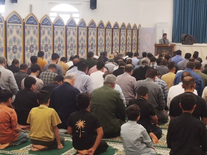نماز جمعه عسلویه به روایت تصویر