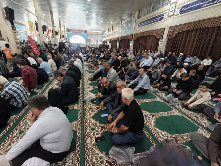 نماز جمعه بوشهر به روایت تصویر