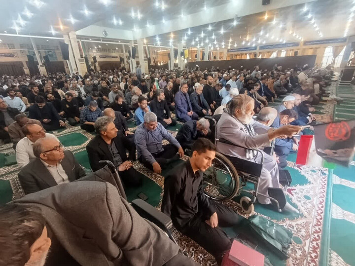 نماز جمعه بوشهر به روایت تصویر