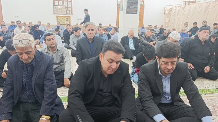 نماز جمعه بندرریگ به روایت تصویر
