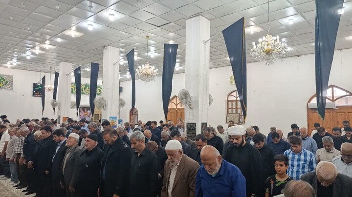 نماز جمعه بندرریگ به روایت تصویر