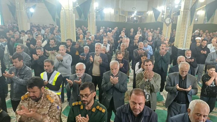 تصاویر/اقامه نماز عبادی سیاسی جمعه در مامونیه