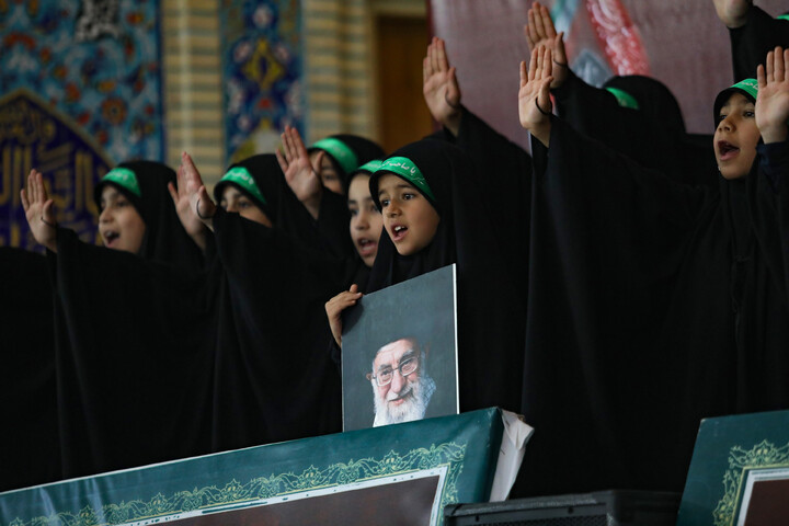 تصاویر/ مراسم چهلم امام شهید امت در مصلی شهرکرد