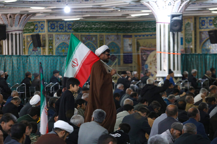 تصاویر/ مراسم چهلم امام شهید امت در مصلی شهرکرد