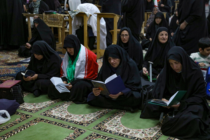 تصاویر/ مراسم چهلم امام شهید امت در مصلی شهرکرد