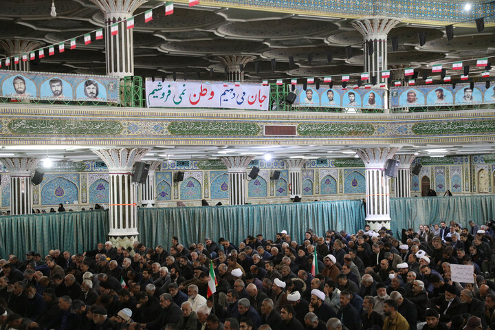 تصاویر/ مراسم چهلم امام شهید امت در مصلی شهرکرد
