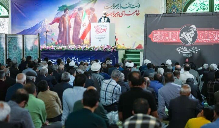 تصاویر/ اقامه نماز جمعه در شهر سیرجان