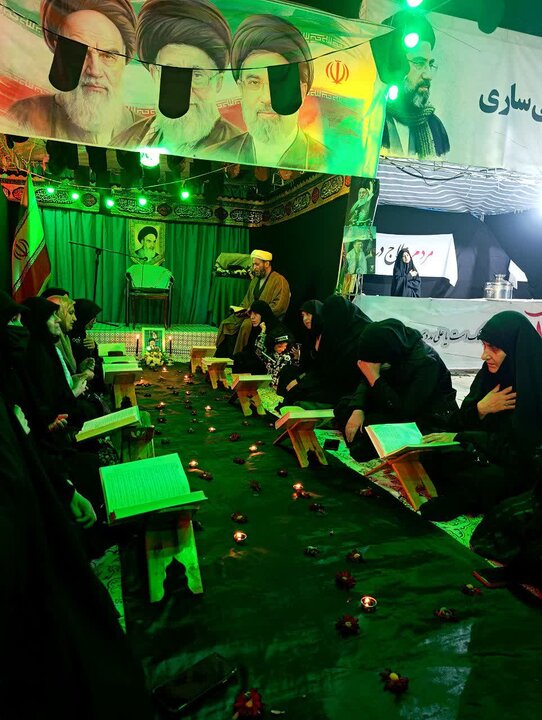 تصاویر / برپایی موکب حوزه الزهرا (س) توسط خواهران طلبه