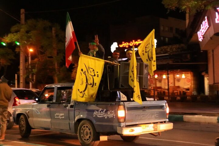 تصاویر/کاروان خودرویی در کرمان-میدان آزادی